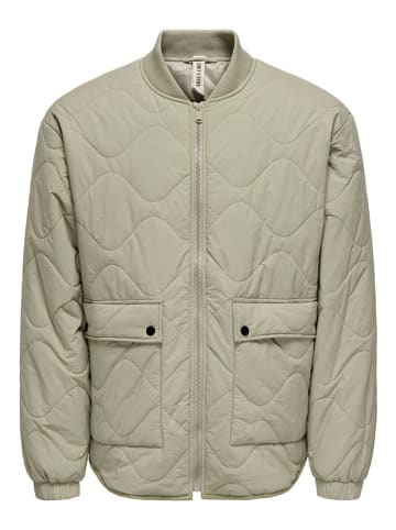 ONLY & SONS Doorgestikte jas "Wren" beige