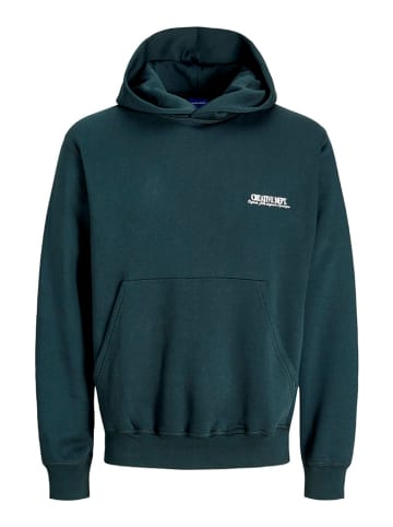 Jack & Jones Bluza w kolorze ciemnozielonym