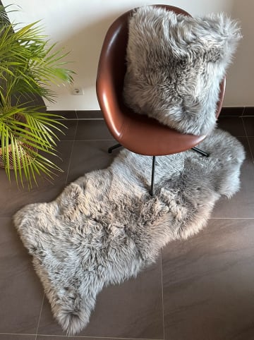 Kaiser Naturfellprodukte Lamsvacht kussen grijs