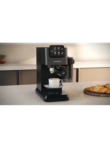 GRUNDIG Siebträgermaschine "KSM 6430" in Schwarz