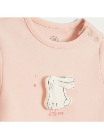 COOL CLUB Strampler in Orange/ Creme