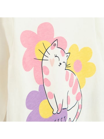 COOL CLUB Longsleeve in Weiß