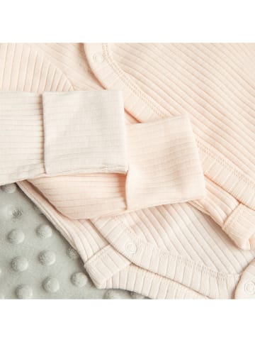 COOL CLUB 2-delige set: rompers lichtroze