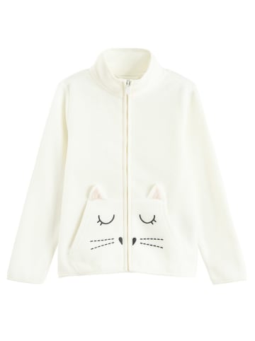 COOL CLUB Sweatjacke in Weiß