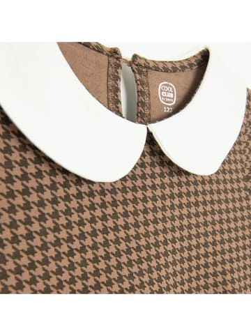 COOL CLUB Kleid in Hellbraun