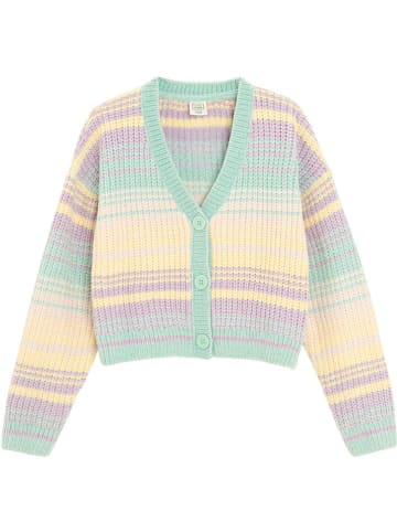COOL CLUB Cardigan in Gelb/ Grün