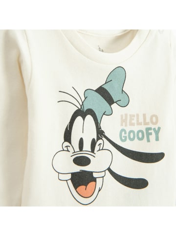 COOL CLUB 2tlg. Outfit in Creme/ Grün