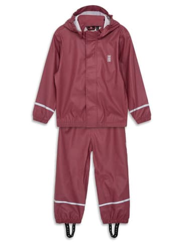 LEGO 2-delige regenoutfit rood