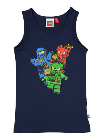 LEGO 2-delige set: tops donkerblauw/blauw