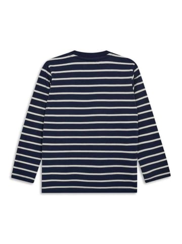 LEGO Longsleeve donkerblauw/wit