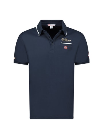 Geographical Norway Koszulka polo "Kara" w kolorze granatowym