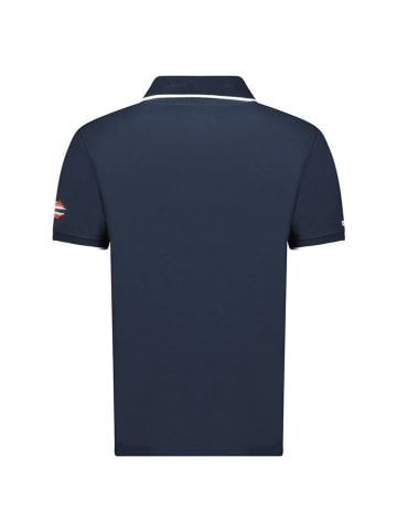 Geographical Norway Koszulka polo "Kara" w kolorze granatowym