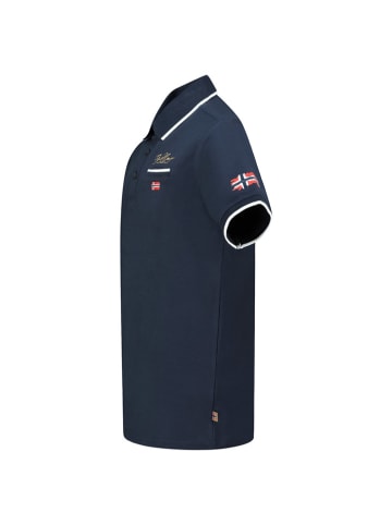 Geographical Norway Koszulka polo "Kara" w kolorze granatowym