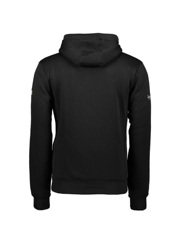 Geographical Norway Hoodie "Gymclass" in Schwarz