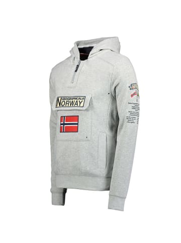 Geographical Norway Bluza "Gymclass" w kolorze szarym