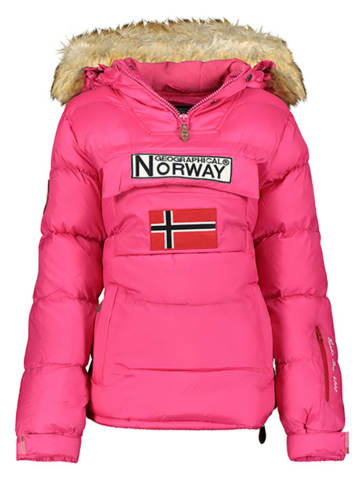 Geographical Norway Parka "Belancolie" w kolorze różowym