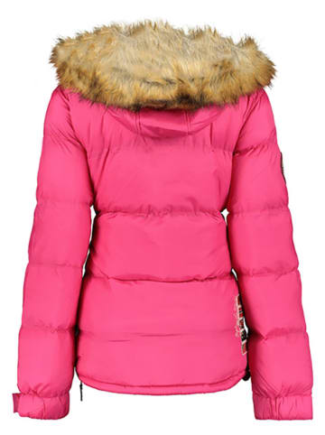 Geographical Norway Parka "Belancolie" w kolorze różowym