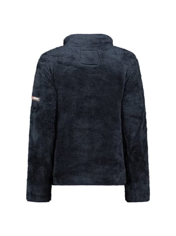 Geographical Norway Kurtka polarowa "Precious" w kolorze granatowym