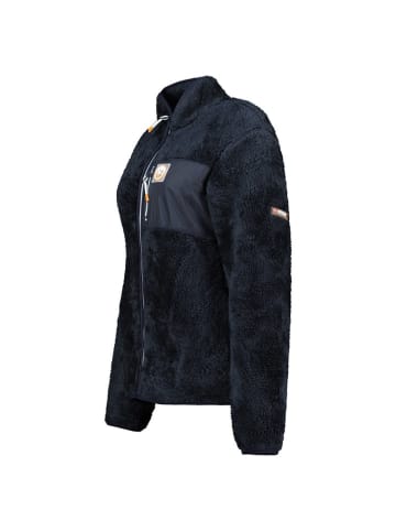 Geographical Norway Kurtka polarowa "Precious" w kolorze granatowym