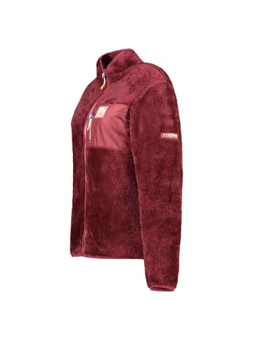 Geographical Norway Kurtka polarowa "Precious" w kolorze bordowym