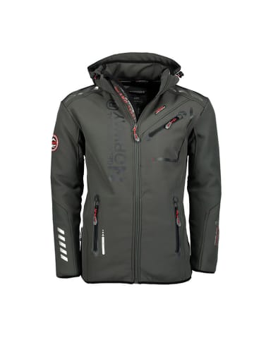 Geographical Norway Kurtka softshellowa "Royaute" w kolorze antracytowym