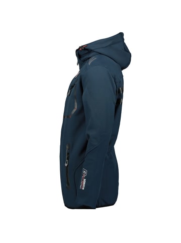 Geographical Norway Kurtka softshellowa "Royaute" w kolorze granatowym