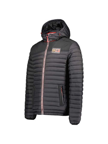 Geographical Norway Steppjacke "Adalmo" in Schwarz