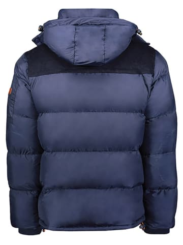Geographical Norway Kurtka pikowana "Celien" w kolorze granatowym