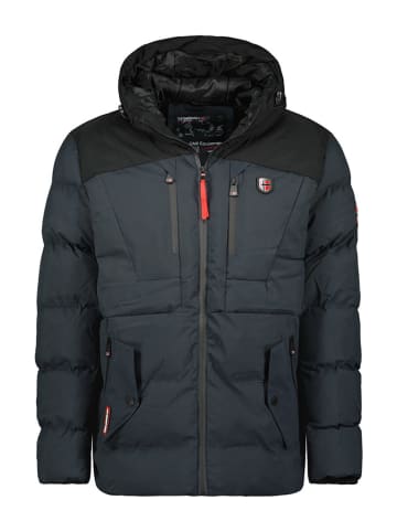 Geographical Norway Steppjacke "Cachot" in Dunkelblau/ Schwarz