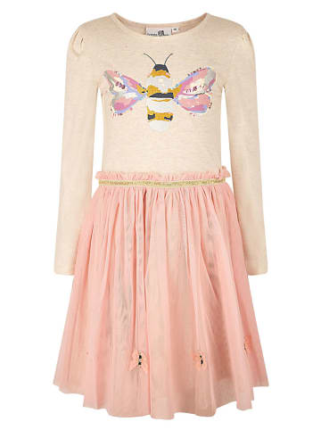 happy girls by Eisend Jurk beige/lichtroze