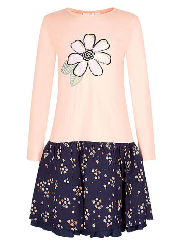 happy girls by Eisend Sukienka w kolorze łososiowo-granatowym