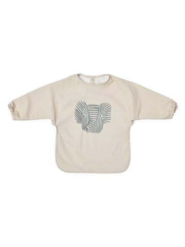 OYOY mini Śliniaczek "Erik Elephant" w kolorze kremowym z rękawami