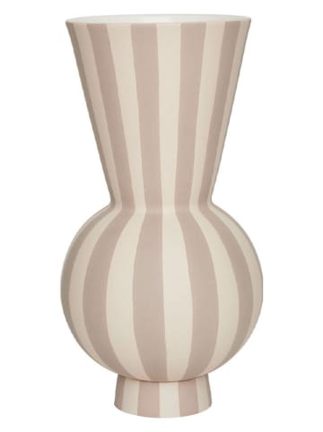 OYOY living design Wazon "Toppu" w kolorze jasnobrązowym - wys. 28 cm