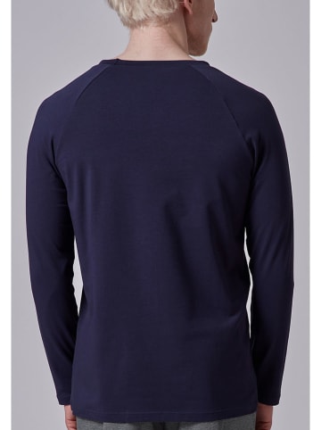 Skiny Longsleeve donkerblauw
