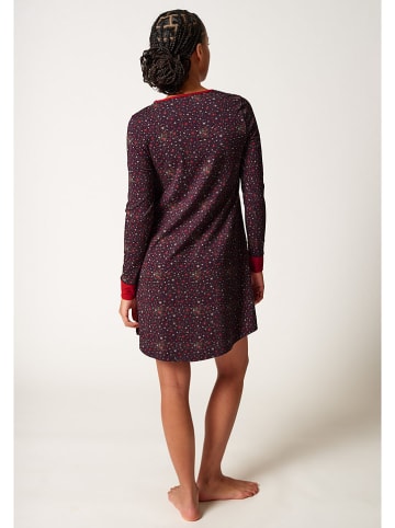 Skiny Nachthemd in Aubergine/ Rot
