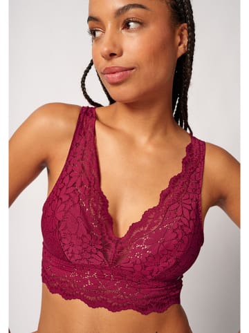 Skiny Top w kolorze jagodowym