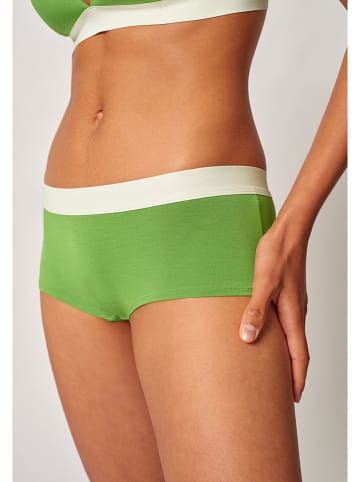 Skiny Pełne figi w kolorze zielonym