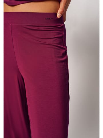 Skiny Pyjama-Hose in Beere