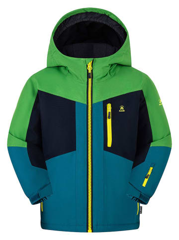 Kamik Winterjacke "Duke" in Grün/ Blau