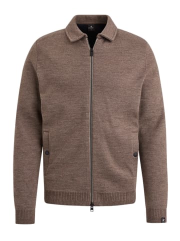 Vanguard Cardigan in Hellbraun