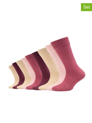 s.Oliver 9er-Set: Socken in Beige/ Rosa/ Lila