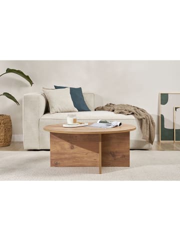 Scandinavia Concept Salontafel "Soleil" lichtbruin - (H)40 x Ø 90 cm