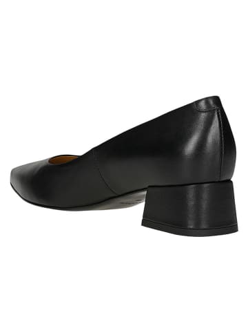 Wojas Leder-Pumps in Schwarz
