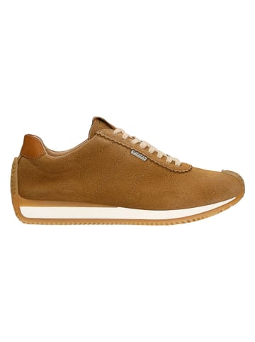 Wojas Leren sneakers lichtbruin