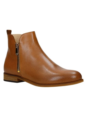 Wojas Leren boots lichtbruin