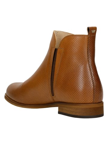 Wojas Leren boots lichtbruin