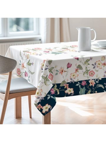 Mint Rugs Tafellaken "Floral And Tropical Lirios" wit/lichtroze