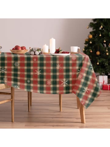 Mint Rugs Tafellaken "Christmas Buddy" rood/groen