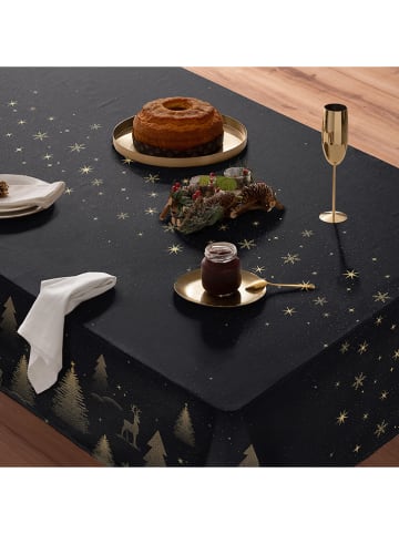 Mint Rugs Tischdecke "Christmas Comet" in Schwarz