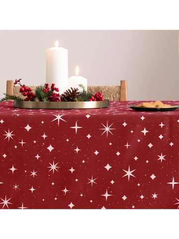 Tafellaken "Christmas Spirit" rood/wit